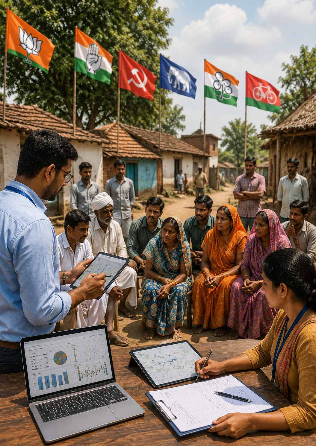 Political survey and research fieldwork