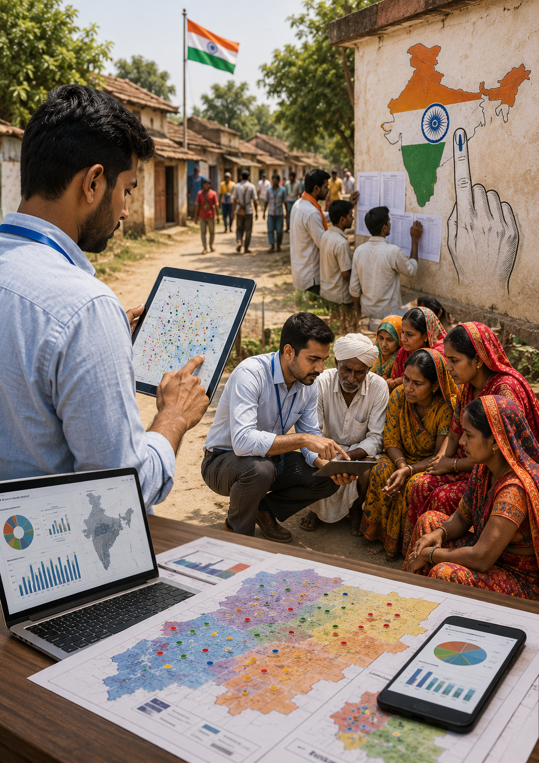 Voter mapping and constituency analysis
